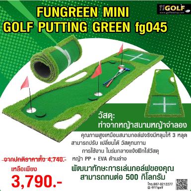 รหัสสินค้า FG045 FUNGREEN MINI GOLF PUTTING GREEN