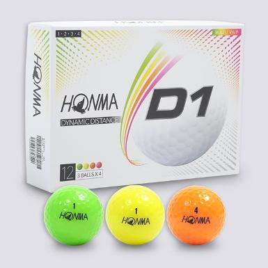 รหัสสินค้า D1 2020 กอล์ฟพรีเมี่ยม!!! ราคาถูกที่สุดในประเทศไทย!!! HONMA D1 2020 model GOLF BALLS