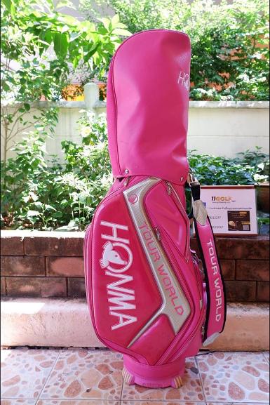 ด่วนที่สุด!!! ถุงกอล์ฟพรีเมี่ยม มือสอง ถุงกอล์ฟหนัง HONMA TOURWORLD